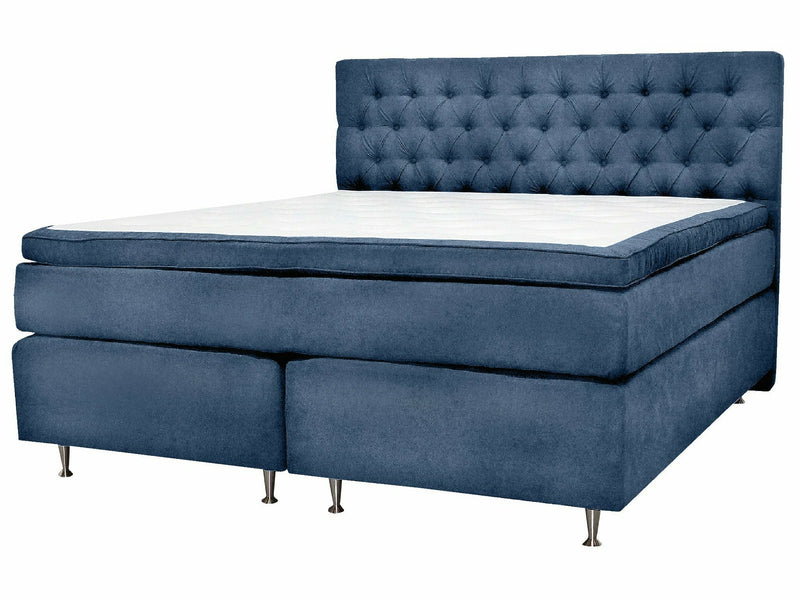 UINU Premium+ Fashion jenkkisänkysetti vaaleanpunainen persikka päädyllä 160x200 cm