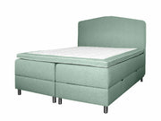 UINU Premium Compact jenkkisänkysetti vaaleanvihreä Inari-kangas päädyllä 160x200 cm