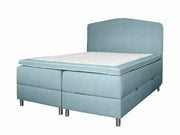 UINU Premium Compact jenkkisänkysetti vaaleanvihreä Inari-kangas päädyllä