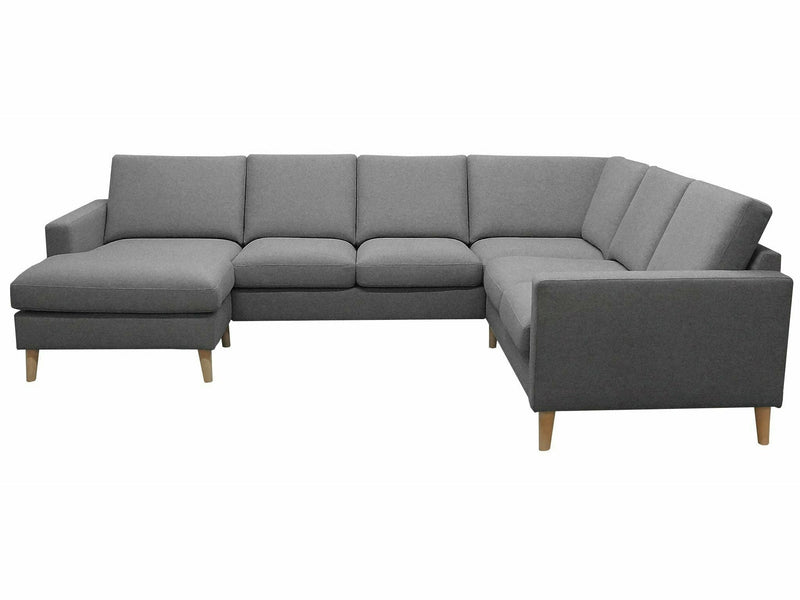 OLO Vinga kulmasohvaryhmä vasen beige Inari kangas pehmeä istuinosa