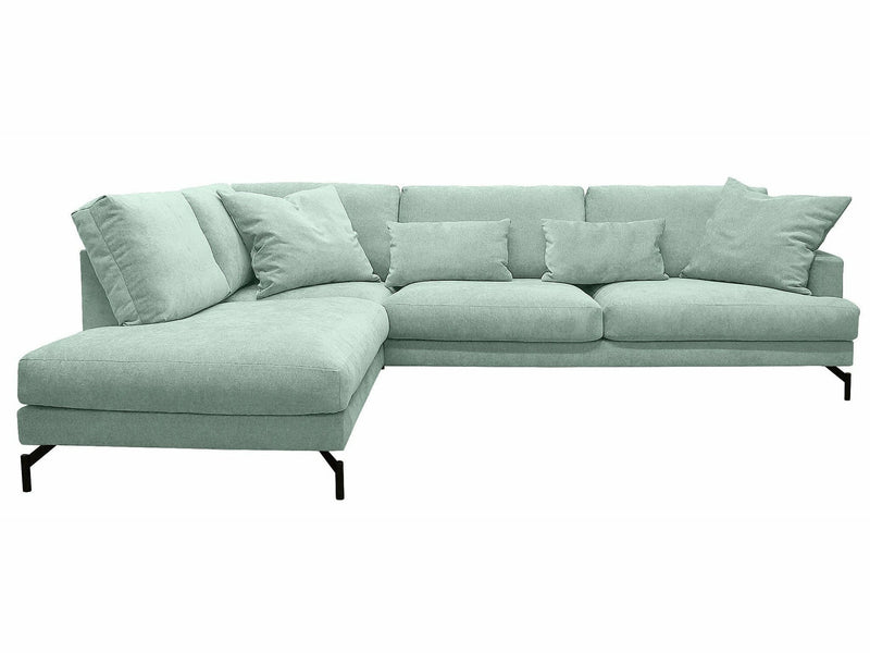 OLO Wave kulmasohva vasen beige Inari-kangas pehmeä muotoilu