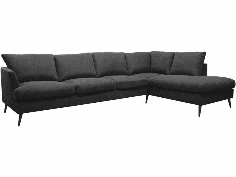 OLO Eden oikea avokulmasohva grafiitinharmaa Inari-kangas