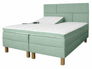 UINU Comfort Optima moottorisänkysetti runkopatjat grafiitti Inari-kangas päädyllä