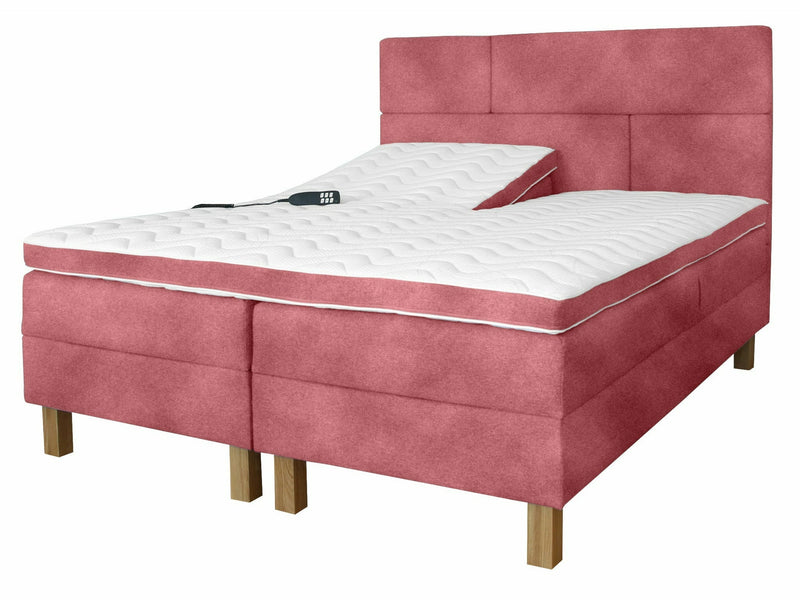 UINU Comfort Optima moottorisänkysetti runkopatjat grafiitti kangas päädyllä 160x200 cm