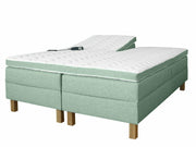 UINU Comfort Optima moottorisänkysetti runkopatjalla tummansininen Inari kangas 160x200 cm