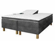 UINU Comfort Optima moottorisänkysetti runkopatjalla tummansininen Inari kangas 160x200 cm