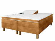 UINU Comfort Optima moottorisänkysetti runkopatjalla tummansininen Inari kangas 160x200 cm