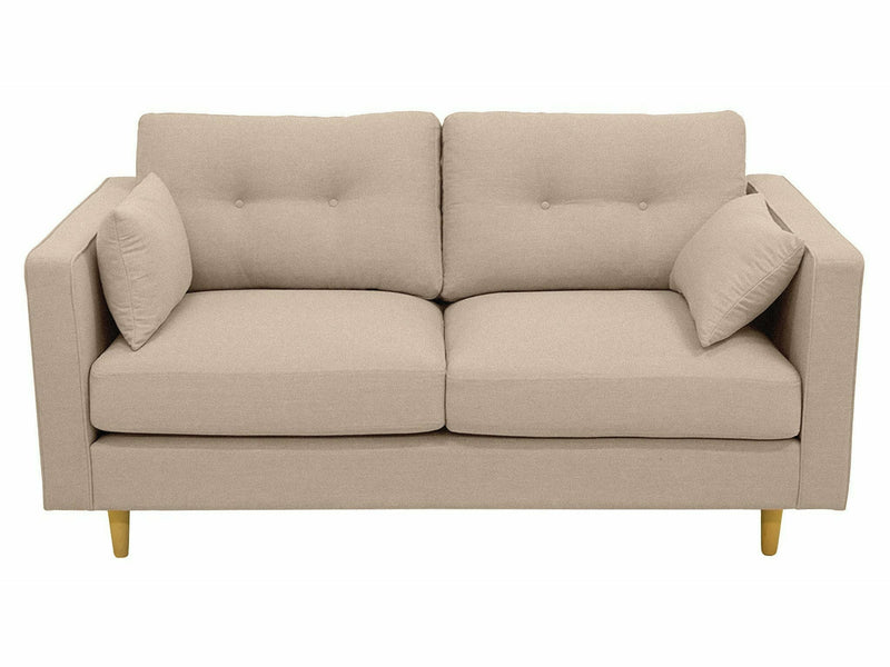 OLO Cognac 2-istuttava sohva cognac-nahkainen moderni design