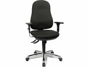 Support työtuoli työtuoli harmaa kangasverhoilu ergonominen muotoilu