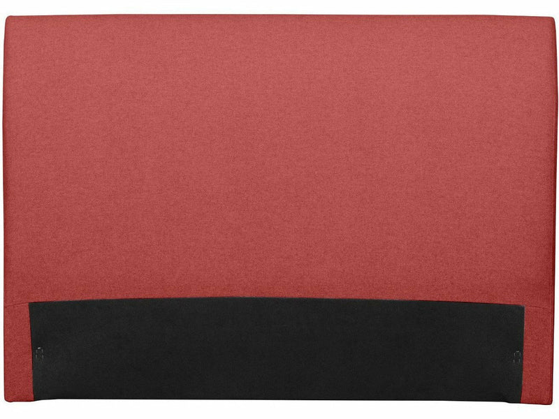 UINU sängynpääty Modern Stella punainen kangas 80 cm